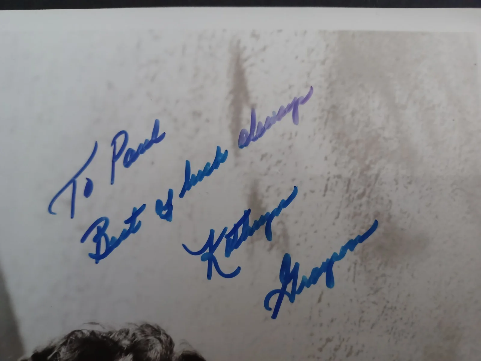 Kathryn Grayson (d. 2010) Signed 8x10 Photo - Anchors Aweigh, Show Boat, image 2