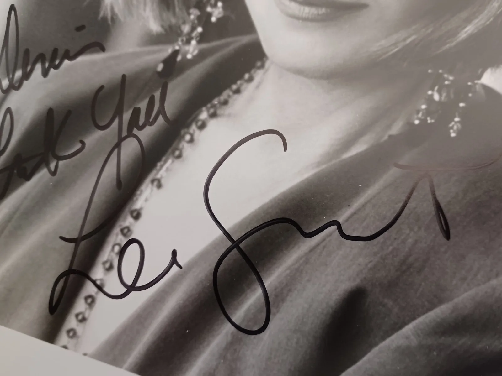 Lee Grant Signed 8x10 Photo - Detective Story, Shampoo, Peyton Place, изображение 2