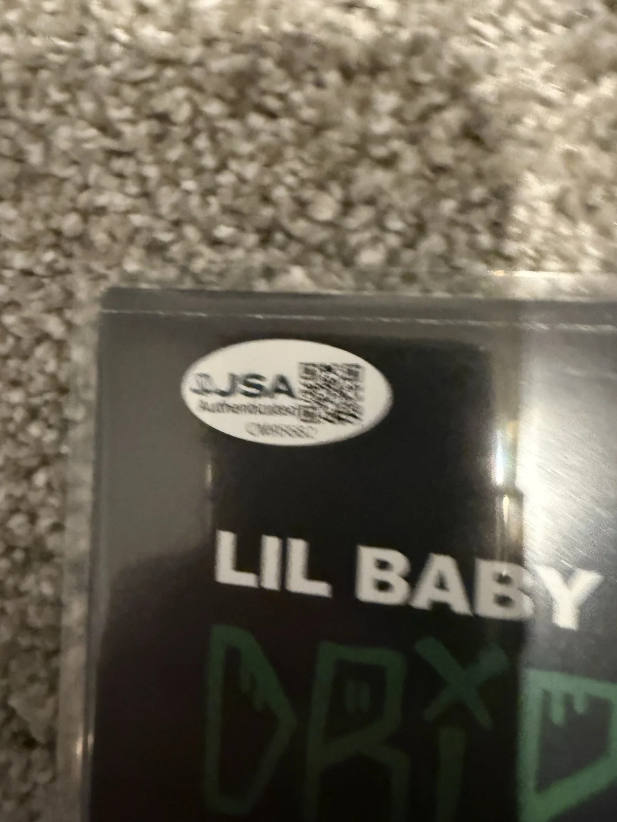 Gunna Rapper Signed Autographed Drip Harder Vinyl Record JSA Coa, image 2