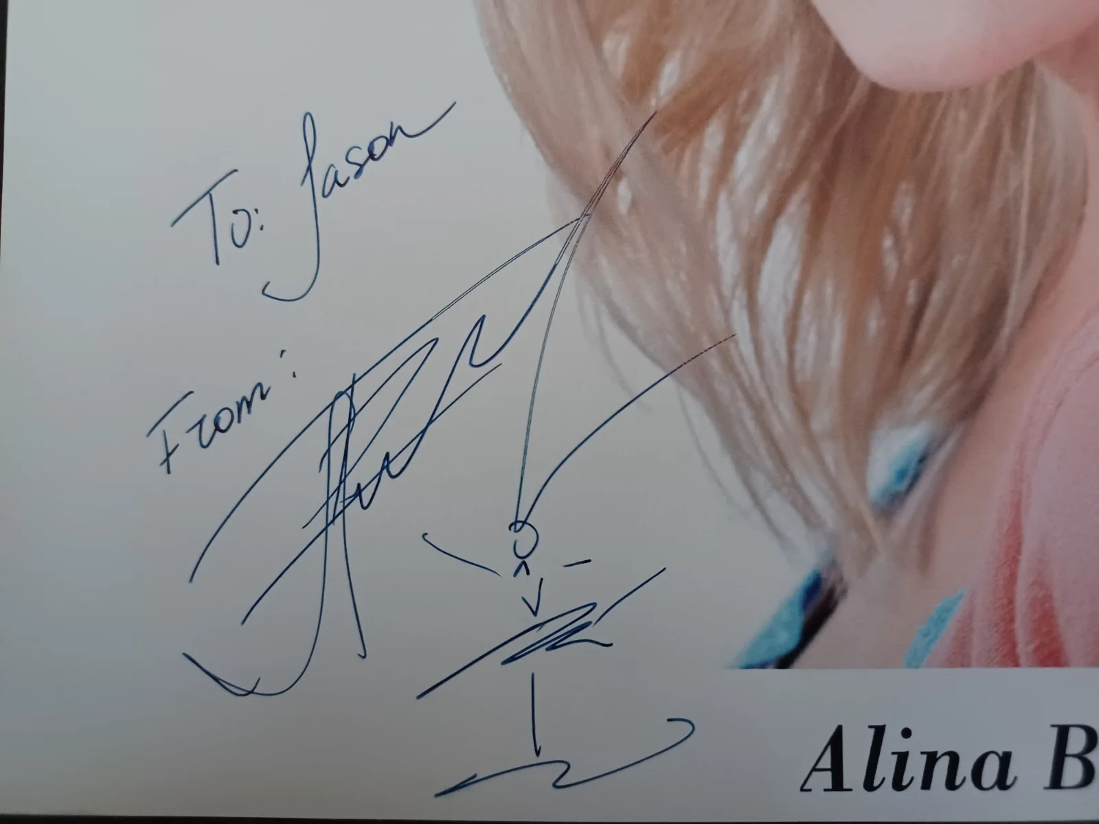 Alina Bolshakova Signed 8x10 Photo - Shameless, Days of Our Lives, изображение 2