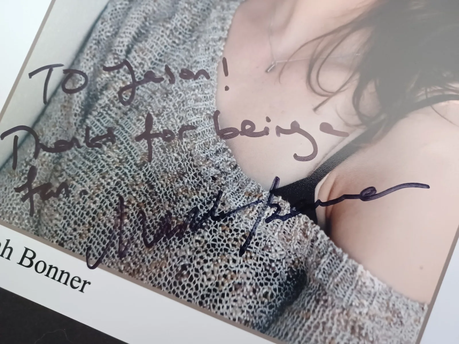 Mariah Bonner Signed 8x10 Photo - CSI, Days of Our Lives, Social Network, изображение 2