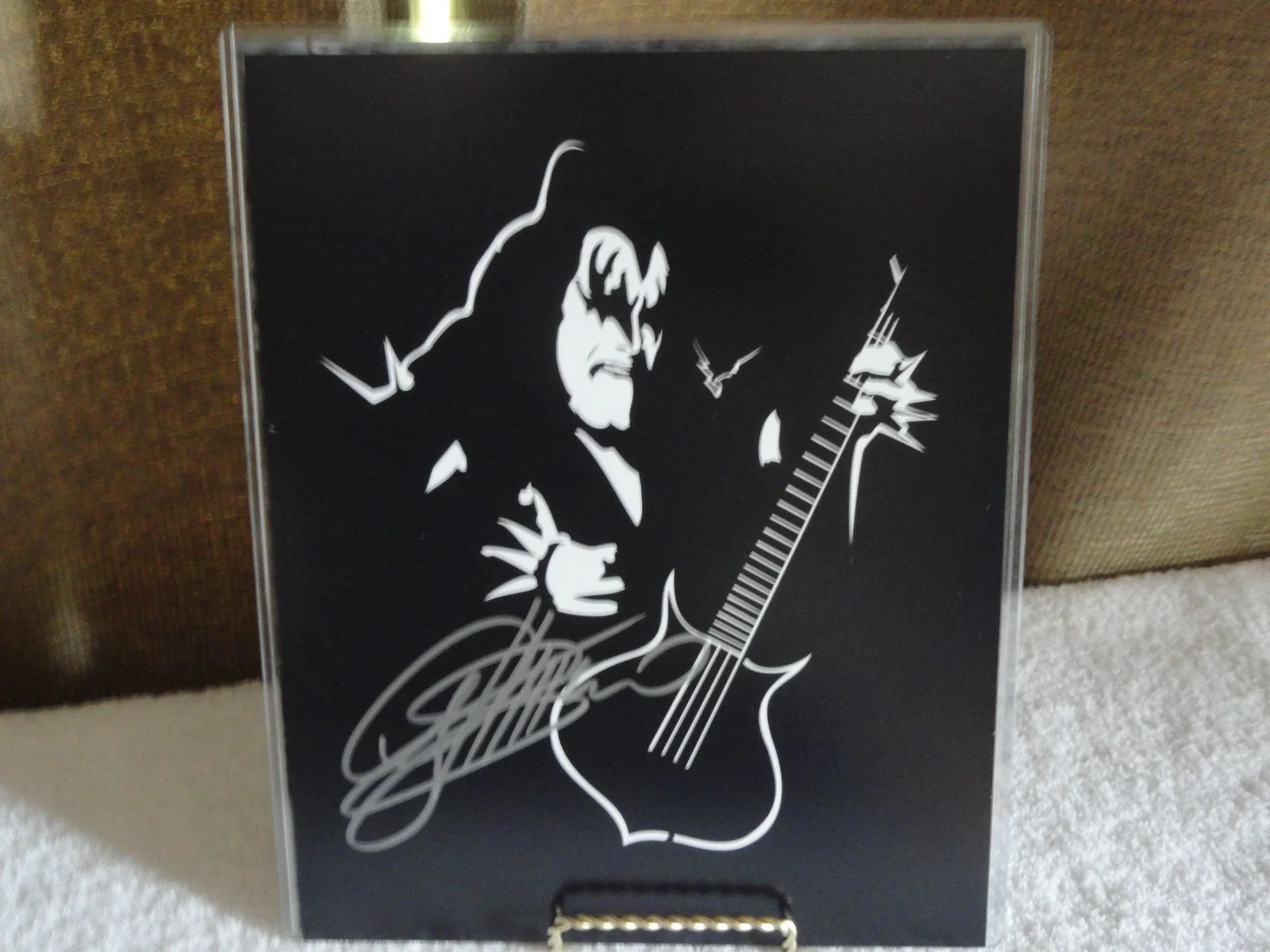 KISS GENE SIMMONS Autographed/Signed, image 3