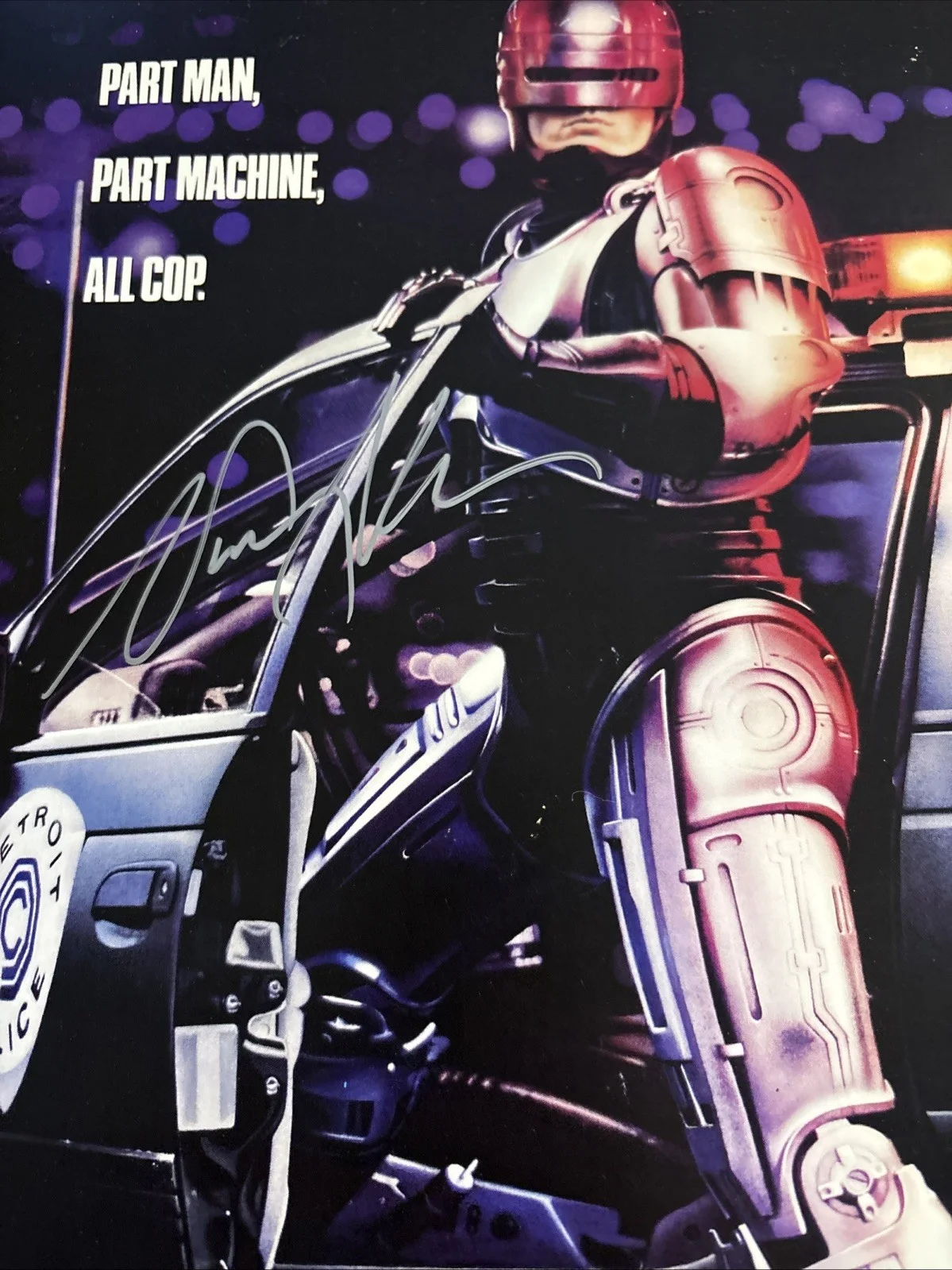 Nancy Allen — Nancy Allen Autographed Signed 11X17 Movie Poster - RoboCop - Schwartz, image 3