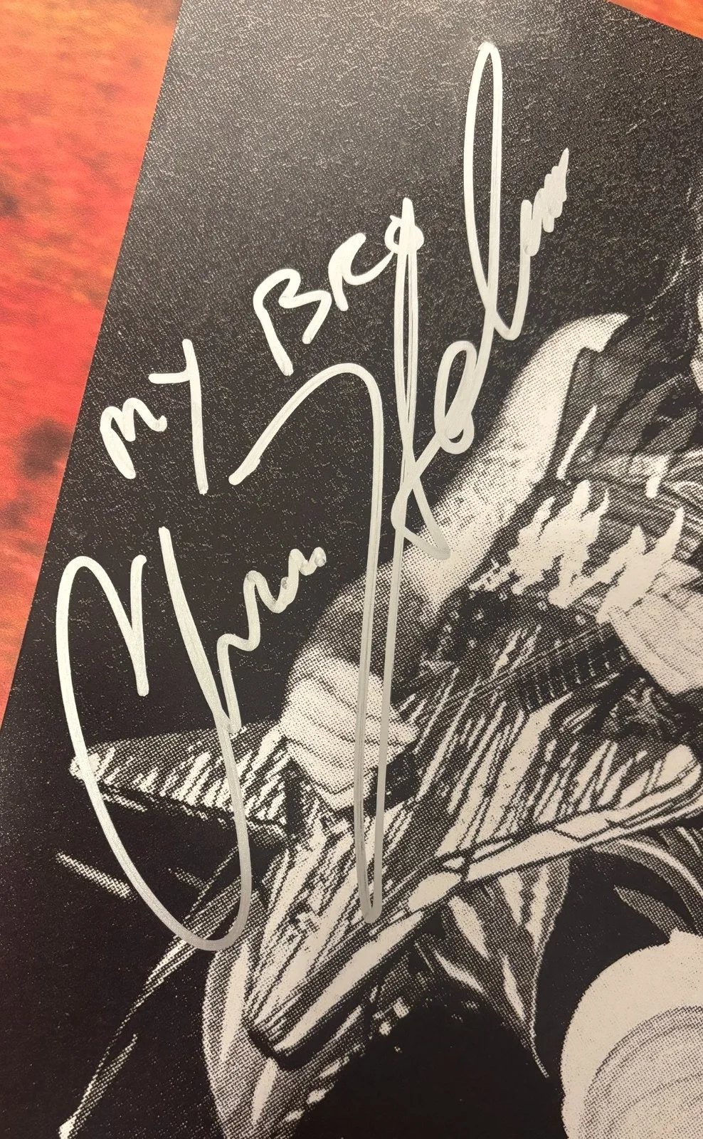 PSA W.A.S.P. Band Guitarist * CHRIS HOLMES * Signed 11x14 Photo COA, изображение 3