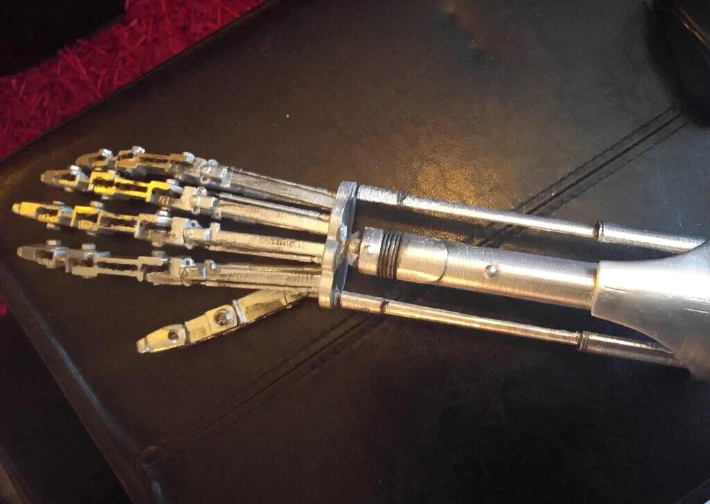 Terminator Arm T-800 3D Printed Movie Prop Replica Model Kit, image 4