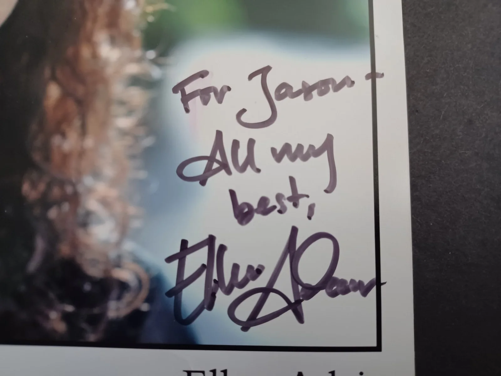 Ellen Adair Signed 8x10 Photo - The Sinner, Homeland, Sleep No More, изображение 2