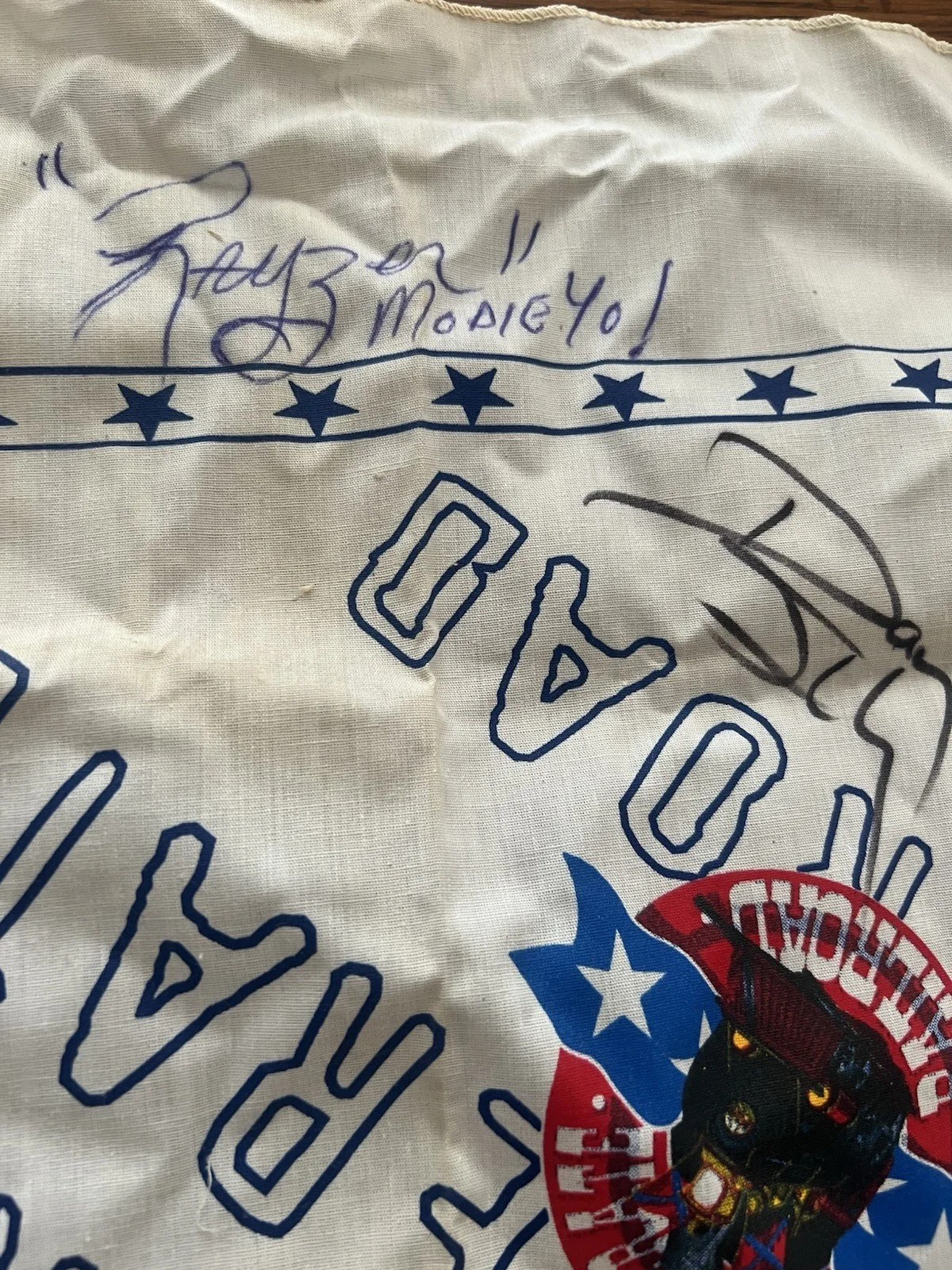Autographed Confederate Railroad Bandanna Signed by Confederate Railroad Band, изображение 5