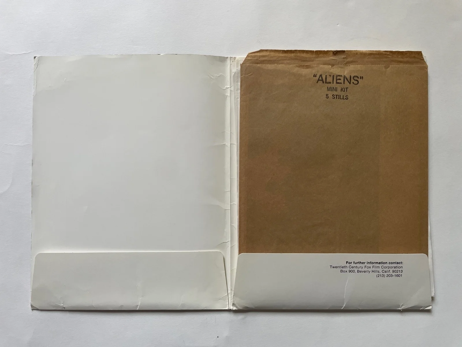 ALIENS (1986) Press Kit inc Stills VERY RARE James Cameron Sigourney Weaver, изображение 3