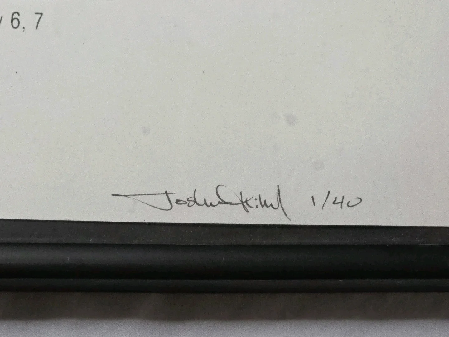 Joshua Mikel — Joshua Mikel Hamlet Poster 1/40 2011 Hand Signed 20"x16" William shakespeare, изображение 2