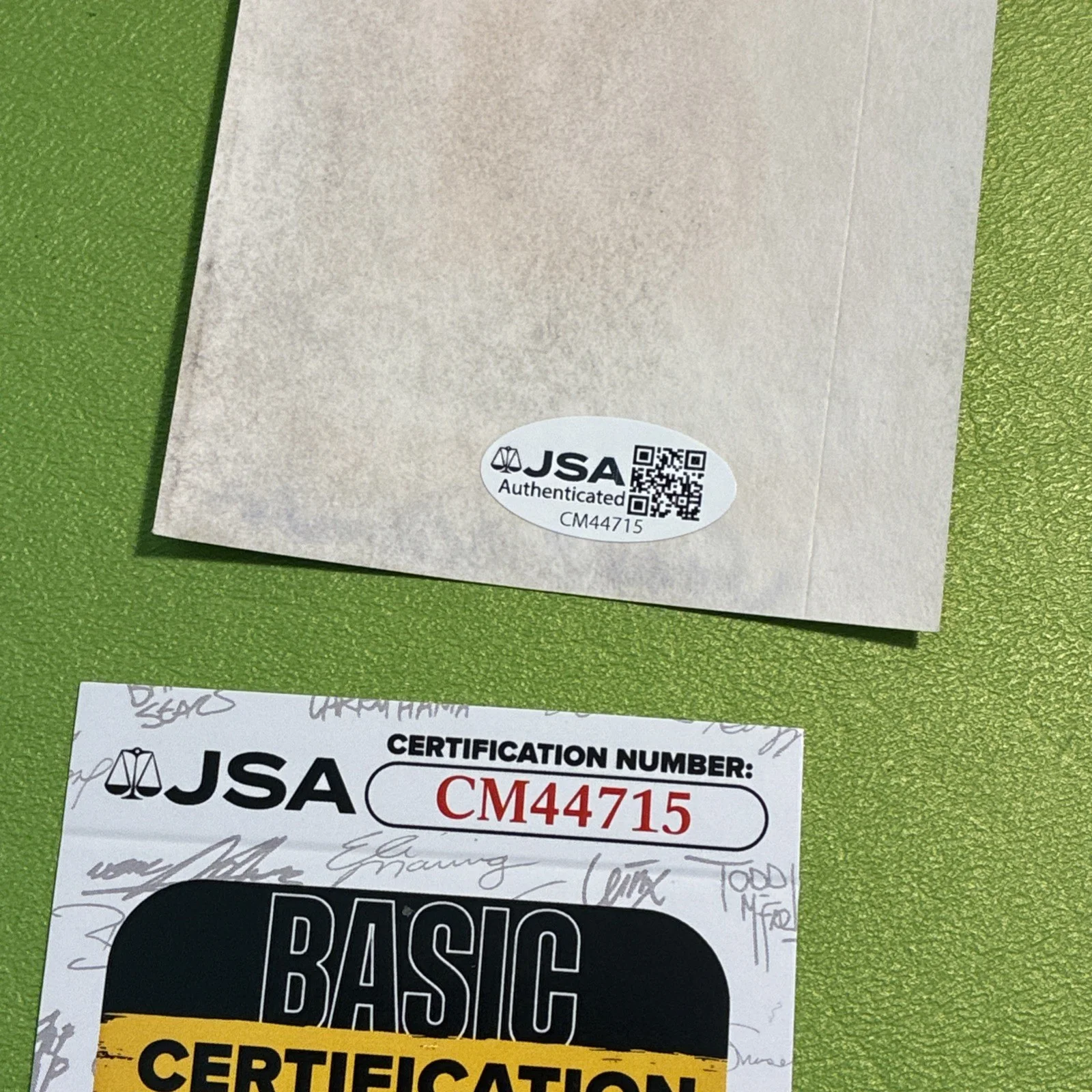 Issac Asimov — Isaac Asimov Foundation I Robot Author Bookplate Signed Autograph JSA COA 7B7, image 3