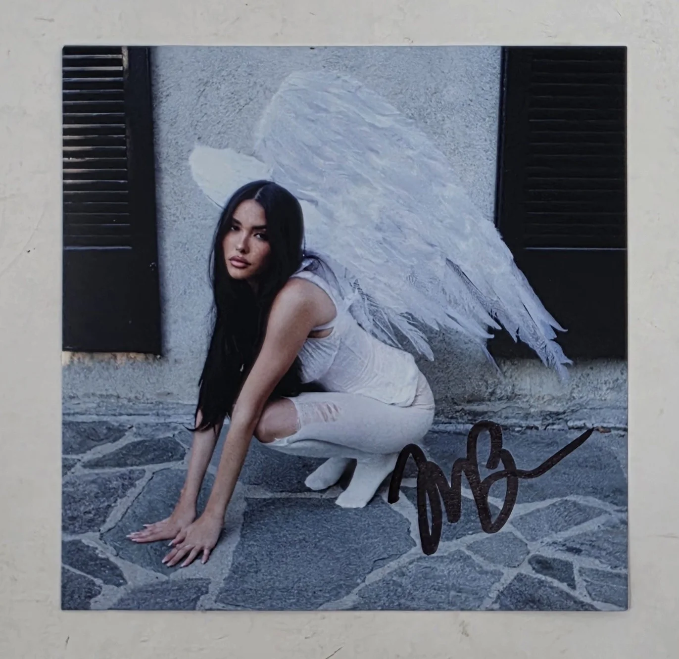 Madison Beer Locket CD 2025 Signed Insert Alternate Cover and Poster Autographed, image 2