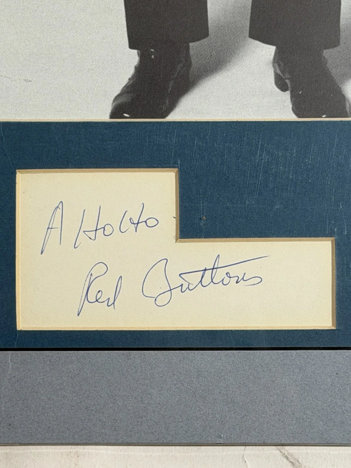Red Buttons Signed Photograph, image 4