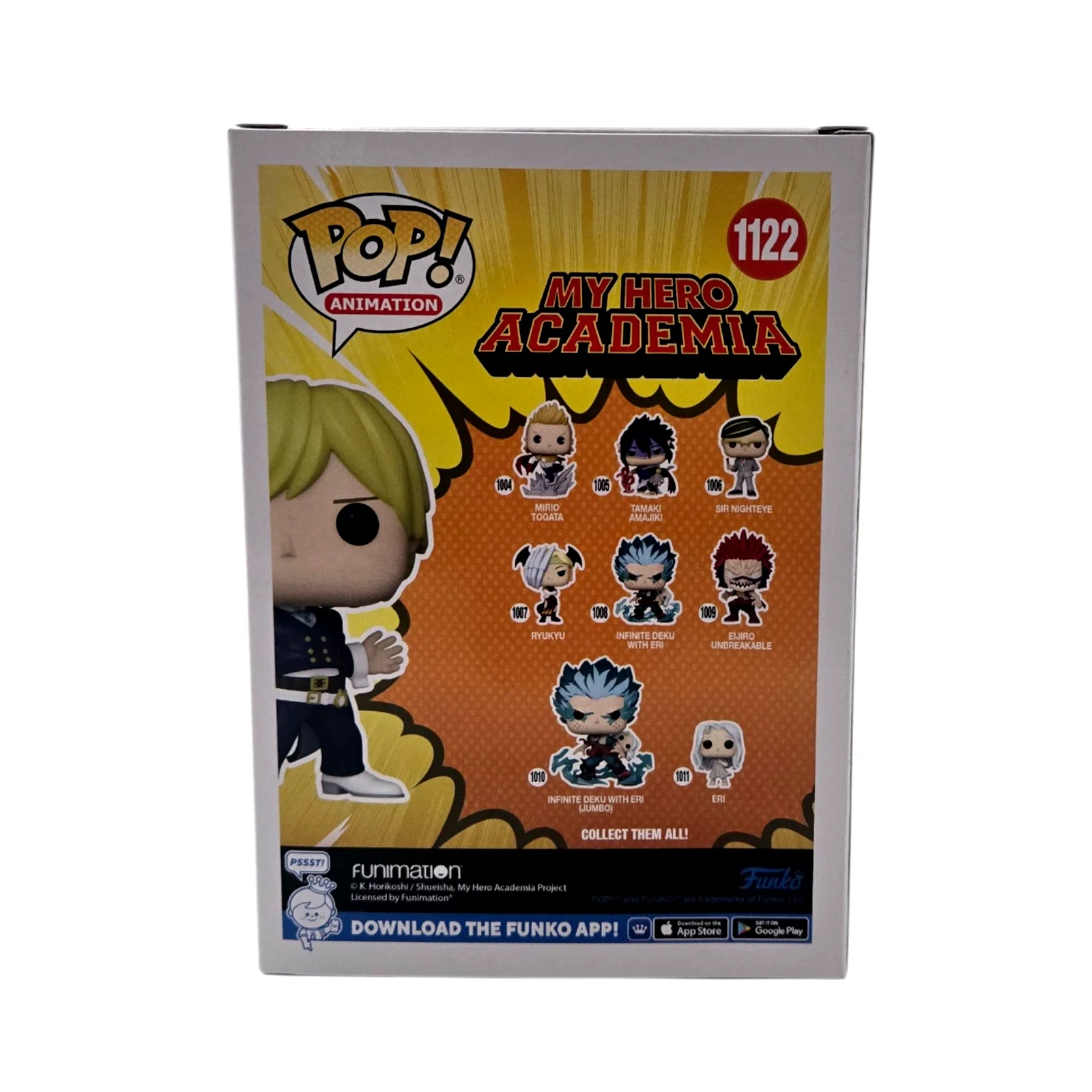 Austin Tindle — Austin Tindle Signed Funko Pop My Hero Academia Neito Monoma Autograph JSA COA 4, image 3