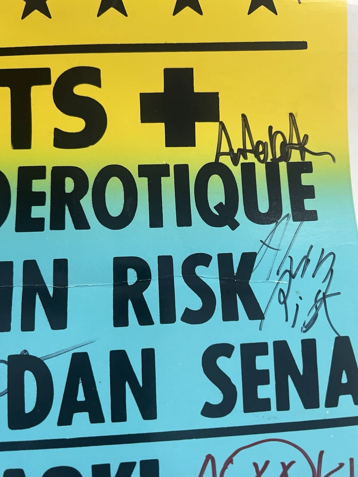 Rare Signed DIM MAK 15th Ann Poster Steve Aoki Felix Cartal COLBY POSTER CO EDM, изображение 3