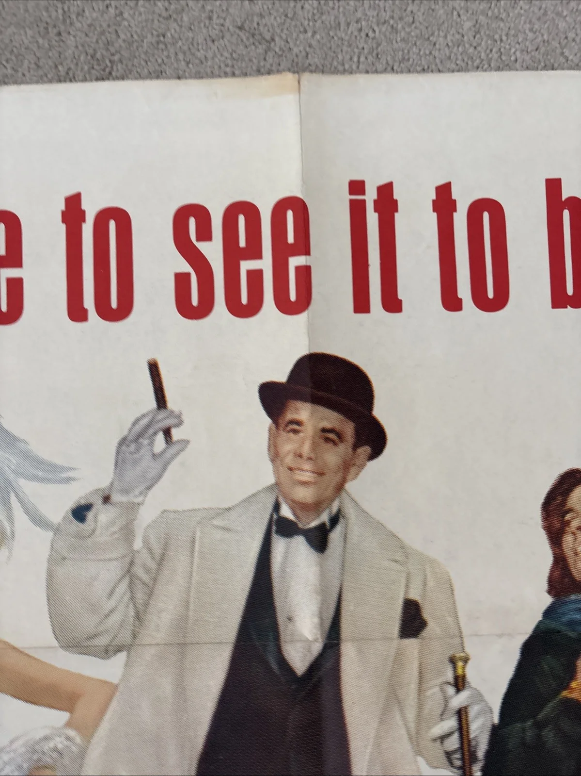 Pocketful Of Miracles (1962) Original US One Sheet Movie Poster, изображение 3