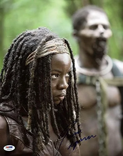Danai Gurira — Danai Gurira The Walking Dead Signed Authentic 11X14 Photo PSA/DNA #U23656, изображение 2