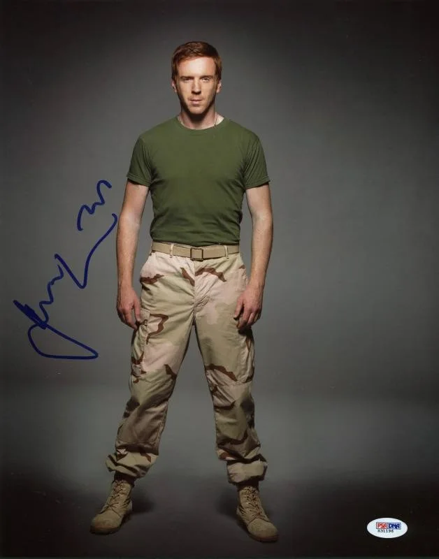 Damian Lewis — Damian Lewis Homeland Signed Authentic 11X14 Photo Autographed PSA/DNA #X31196