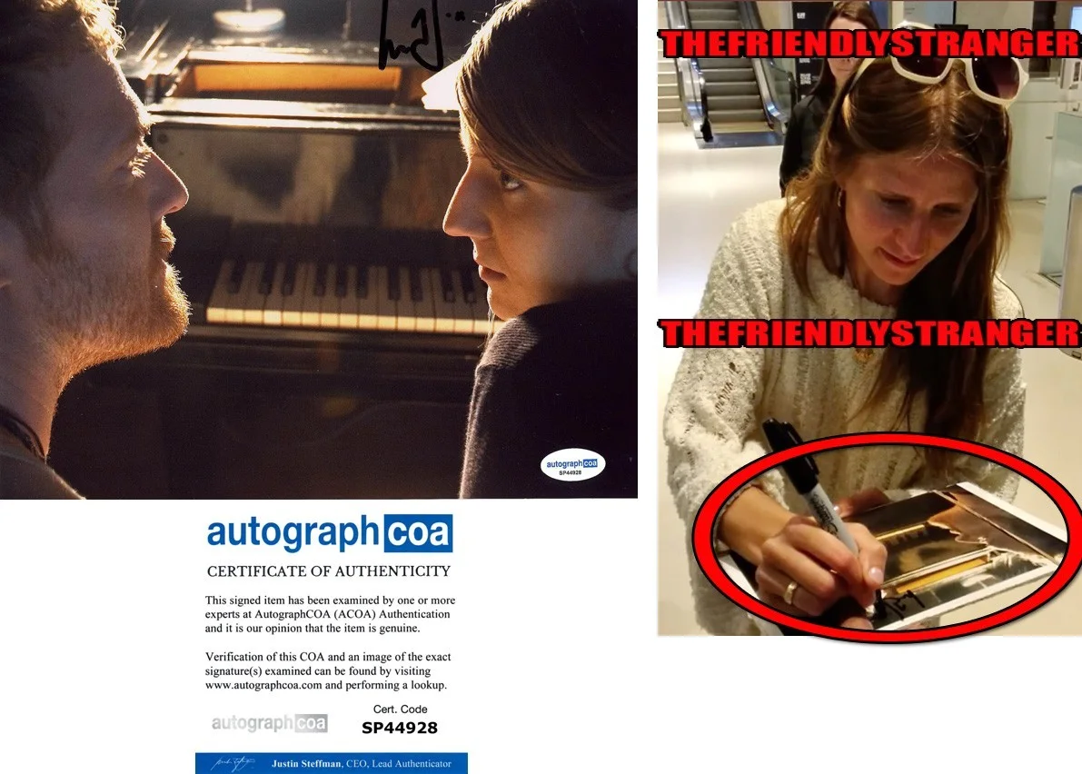Marketa Irglova — Marketa Irglova signed "ONCE" 8x10 Photo EXACT PROOF a Falling Slowly ACOA COA