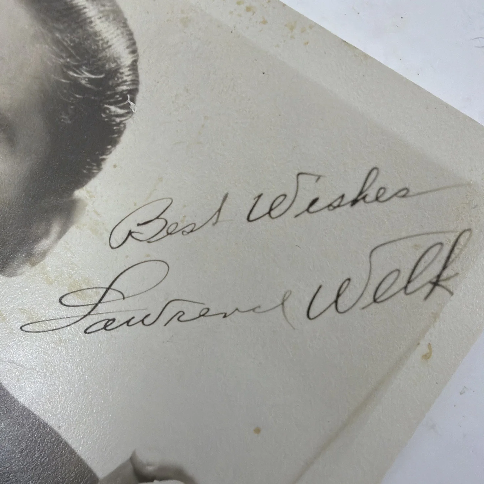 Lawrence Welk Signed Autographed Black & White Photo - No COA, изображение 4