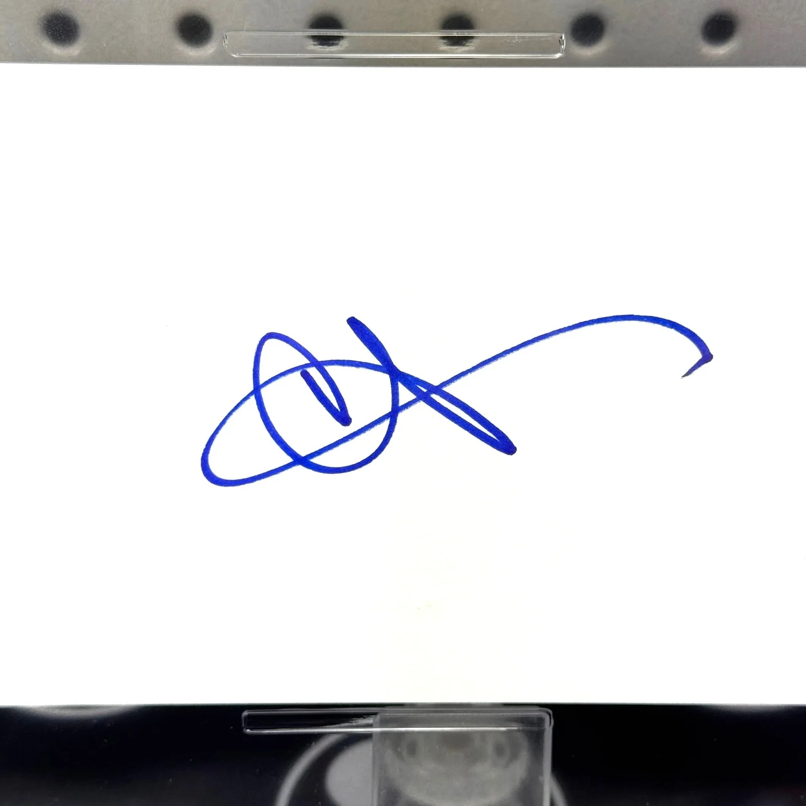 CHESTER BENNINGTON Signed Index Card Large Cut PSA Auth Auto Slab LINKIN PARK, image 2