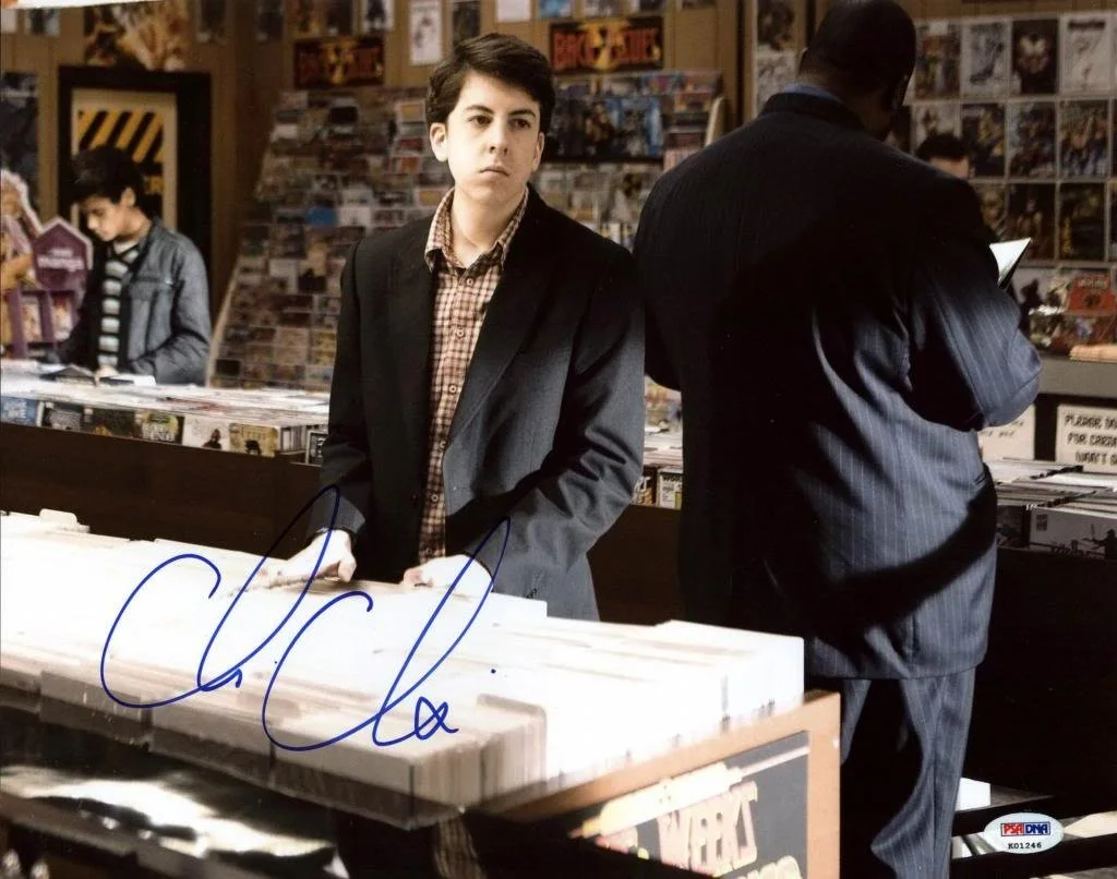 Christopher Mintz-Plasse — Christopher Mintz-Plasse Kick-Ass Signed Authentic 11X14 Photo PSA/DNA #K01246, image 3