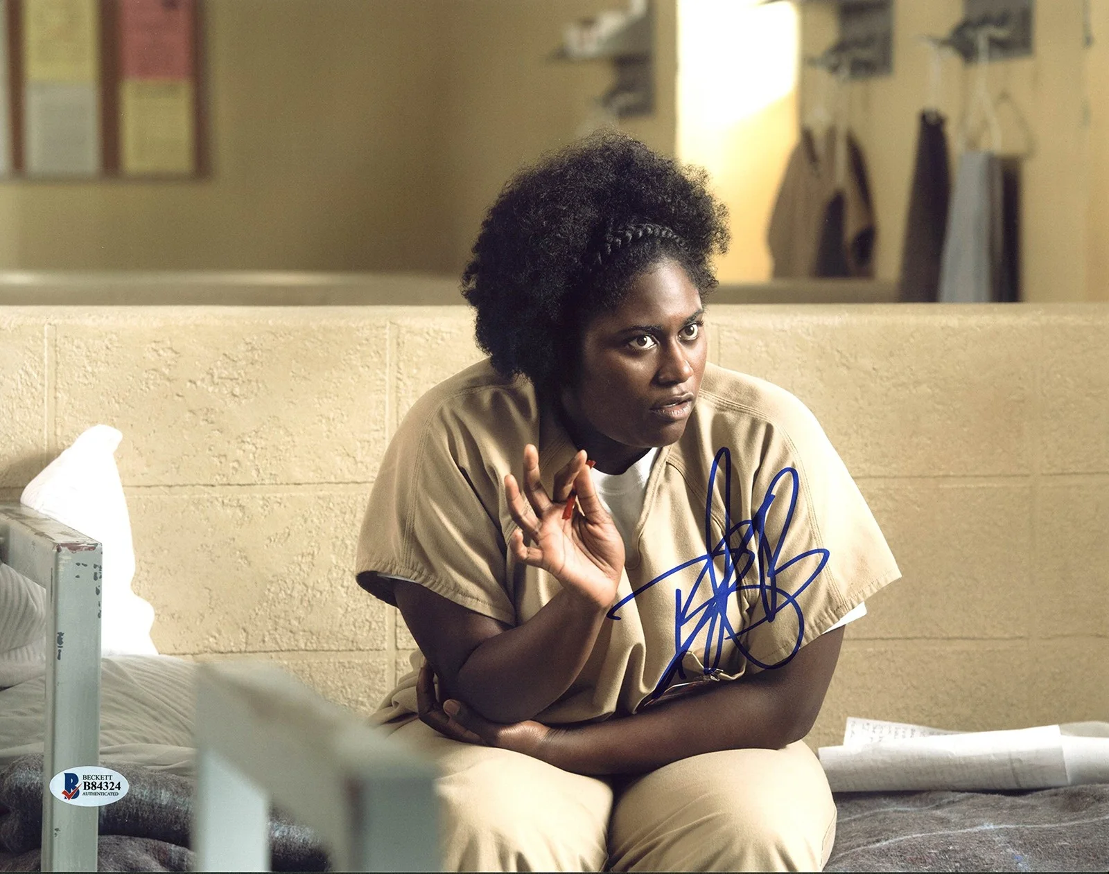 Danielle Brooks — Danielle Brooks Orange Is The New Black Authentic Signed 11X14 Photo BAS #B84324, изображение 3