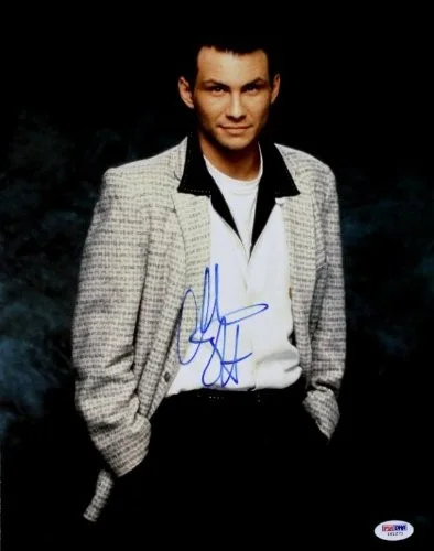 Christian Slater — Christian Slater Signed Authentic 11X14 Photo Autographed PSA/DNA #I61271, image 2