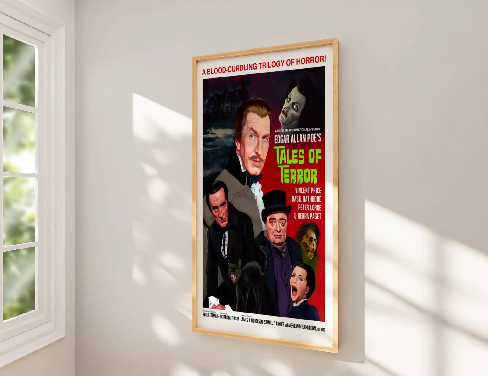 Tales of Terror - 1962 Gothic Horror Restored 27.2" x 41" US One Sheet Poster, изображение 2
