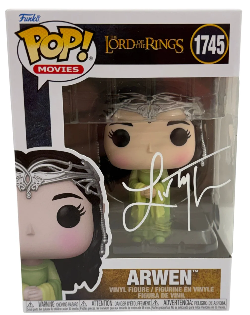 Liv Tyler — Liv Tyler Signed Arwen Funko The Lord of The Rings Autograph Beckett Witness