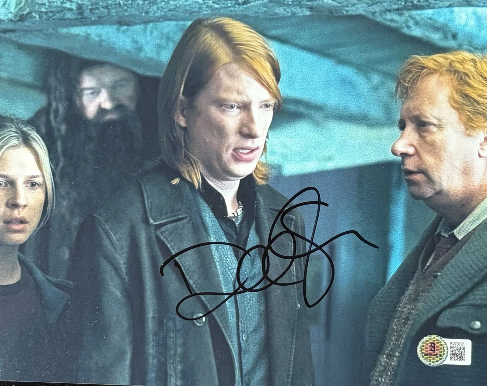 Domhnall Gleeson — Domhnall Gleeson Signed 8x10 Photo BAS Beckett COA Autograph