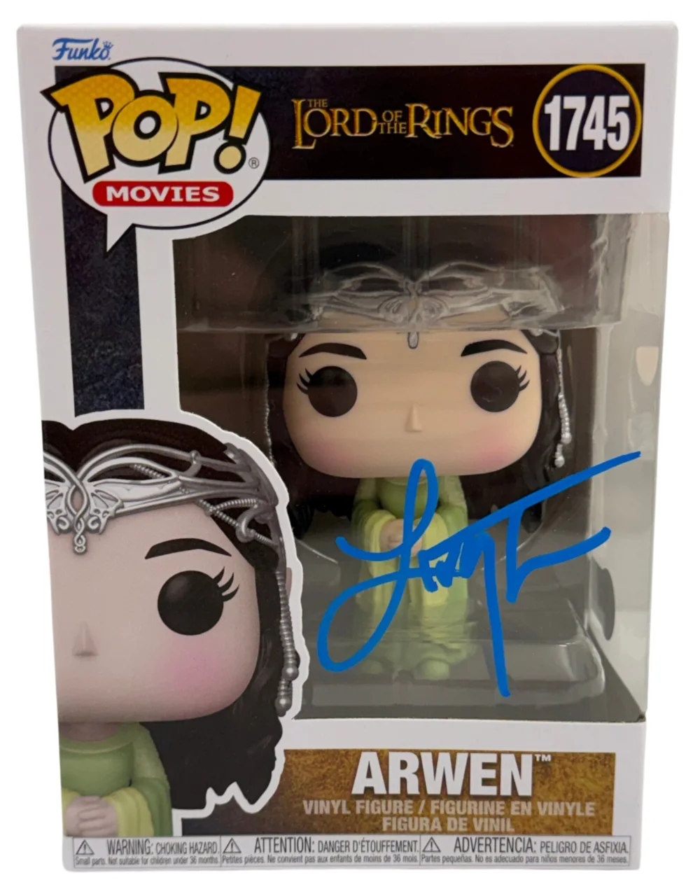 Liv Tyler — Liv Tyler Signed Arwen Funko The Lord of The Rings Autograph Beckett Witness