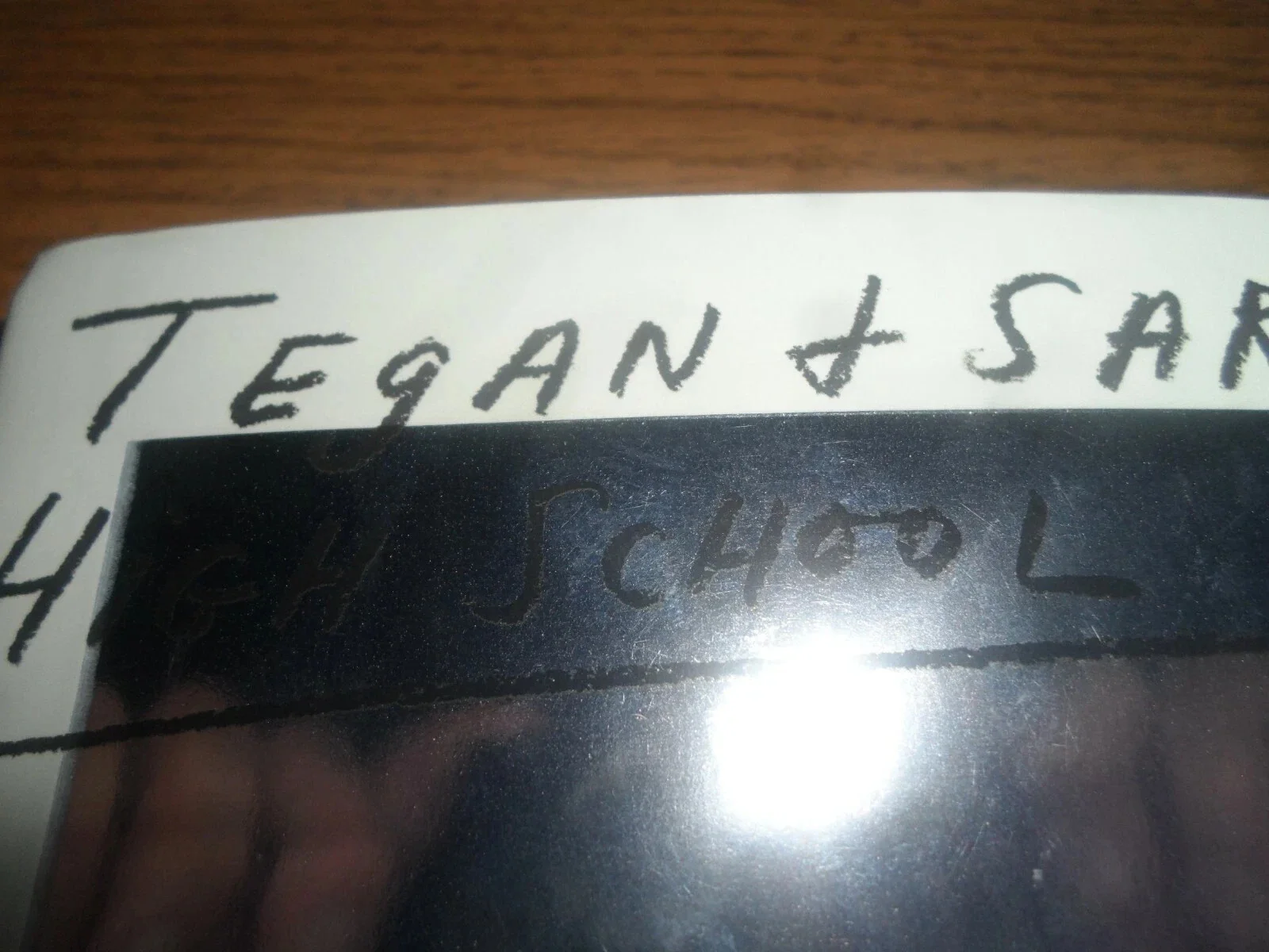 TEGAN & SARA (TWIN SISTERS ) AUTHENTIC SIGNED/AUTOGRAPHED HIGH SCHOOL BOOK, image 3