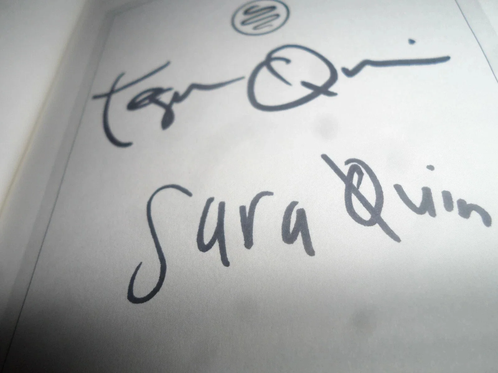 TEGAN & SARA (TWIN SISTERS ) AUTHENTIC SIGNED/AUTOGRAPHED HIGH SCHOOL BOOK, image 5