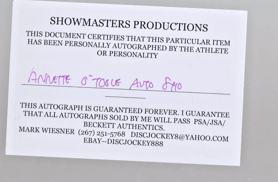 Annette O'Toole SUPERMAN 3 SMALLVILLE Actress Autograph COA, изображение 2