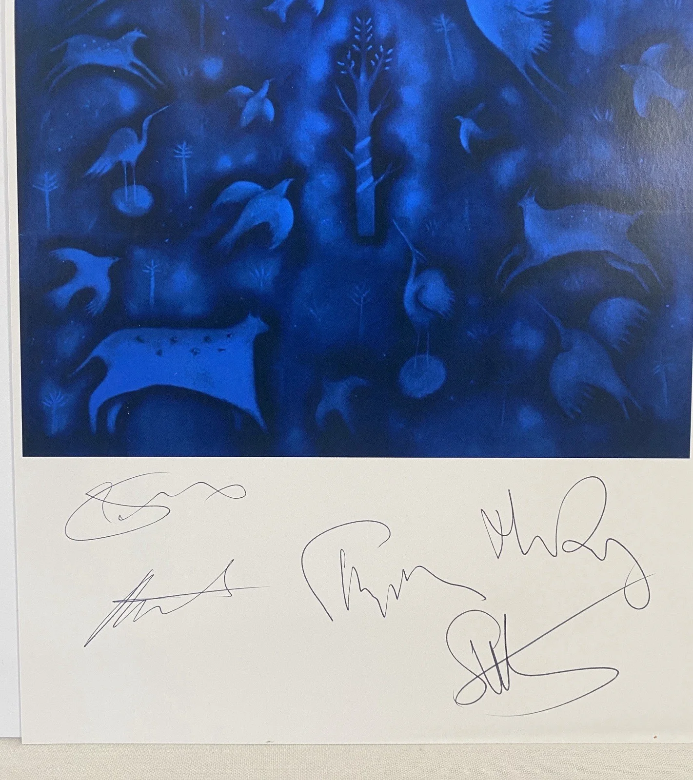 MARILLION 12x8 Holidays In Eden SIGNED Poster Print autographed, изображение 2