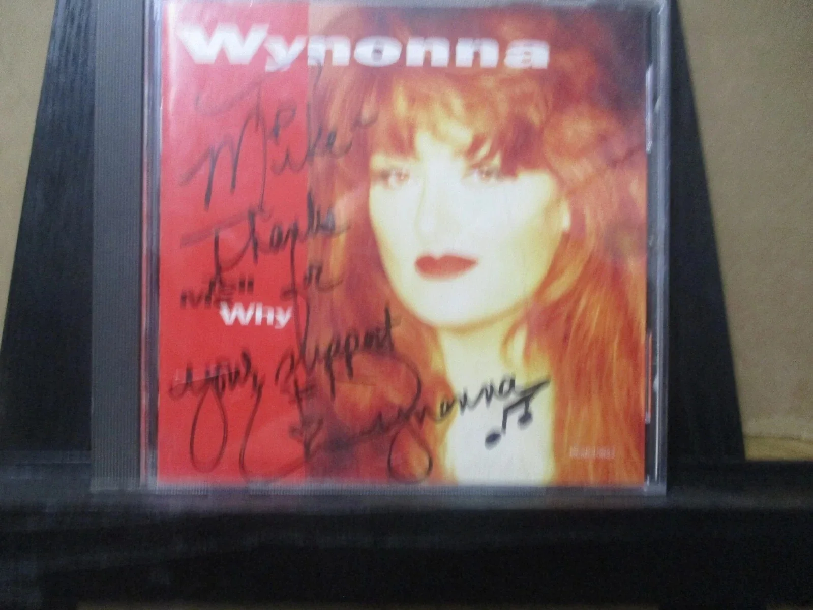 WYNONNA JUDD AUTHENTIC SIGNED/AUTOGRAPHED TELL ME WHY CD, image 2