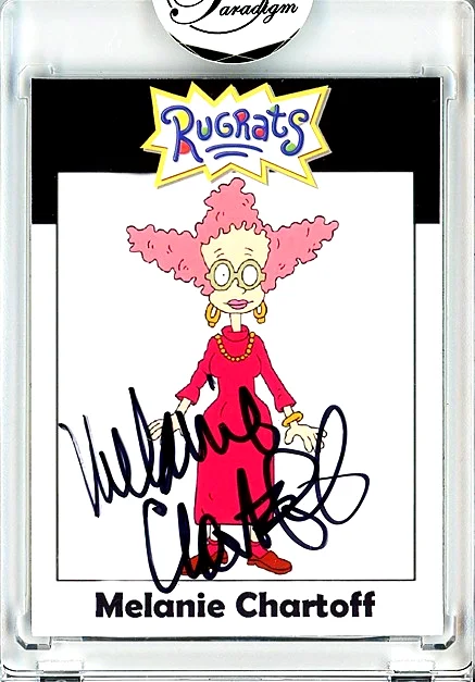 Melanie Chartoff — -RUGRATS- DIDI MELANIE CHARTOFF Signed/Autograph/Auto Certified TV Cartoon Card