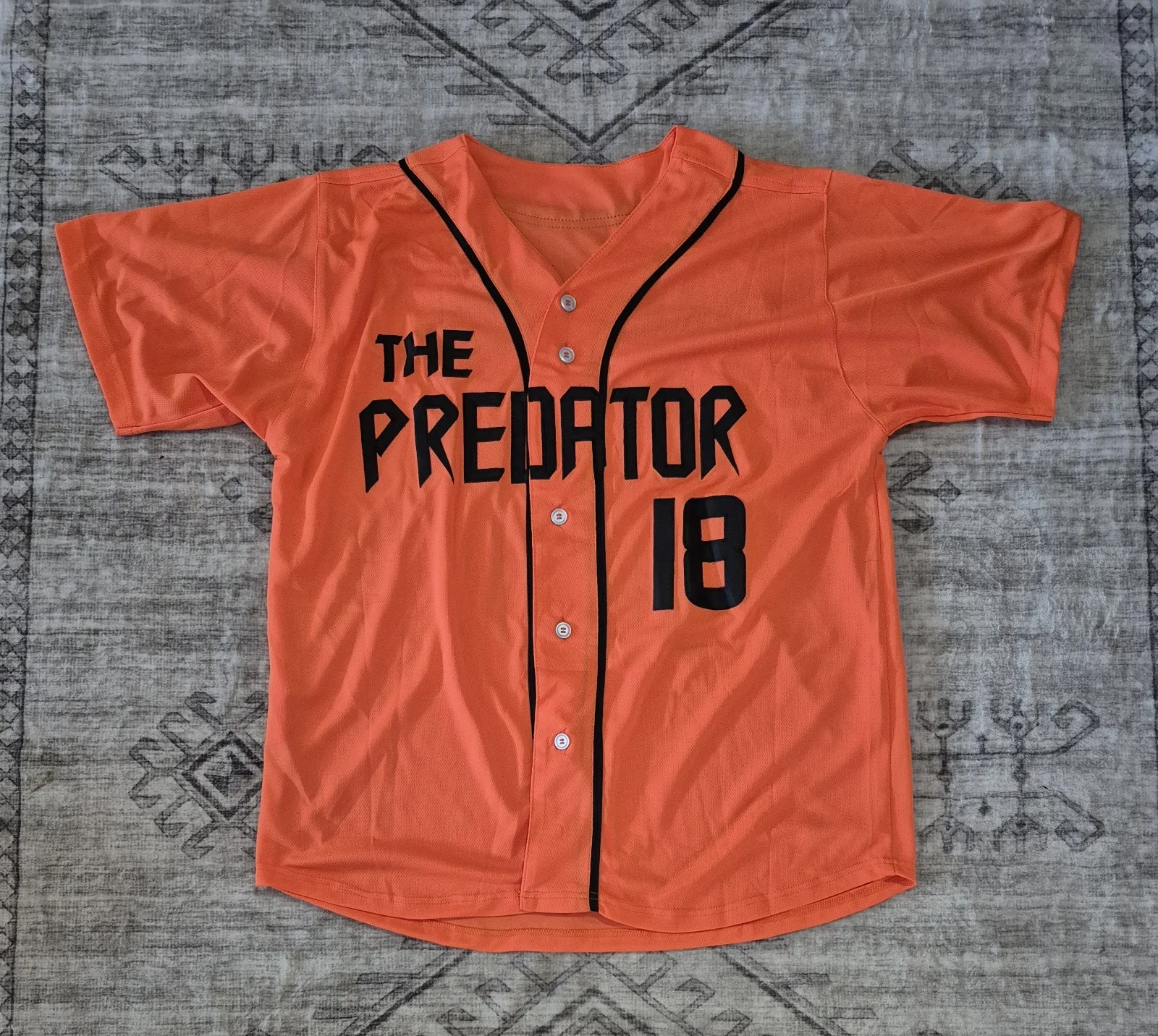 Brian A Prince Signed Autographed Predator Movie Jersey #18 JSA COA, image 2