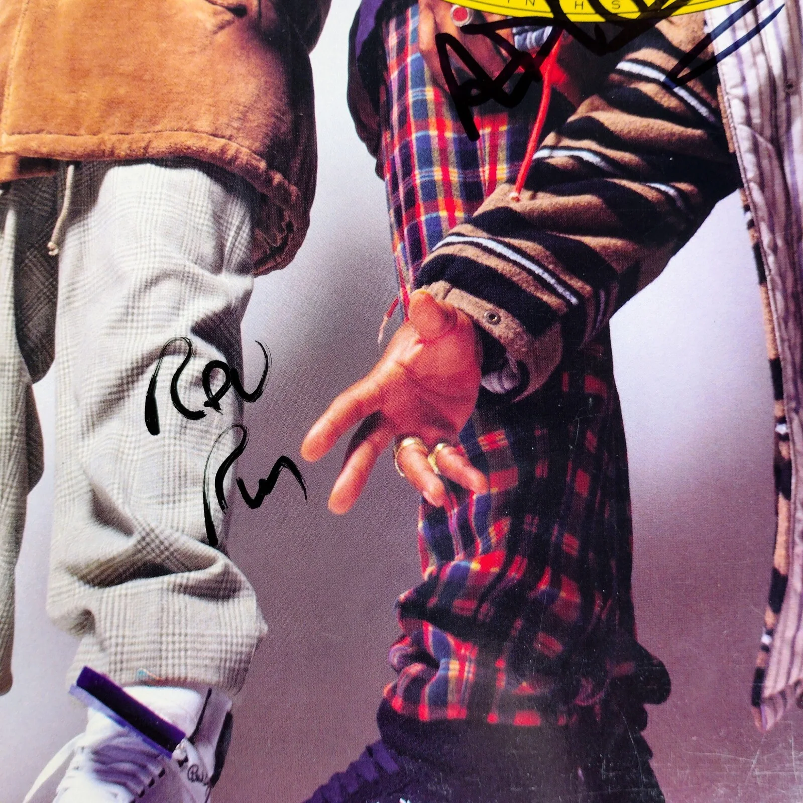 Darryl DMC McDaniels, Rev Run — Run DMC Signed Whats It All About The Ave 12 Inch Vinyl Single Beckett BAS COA, изображение 3
