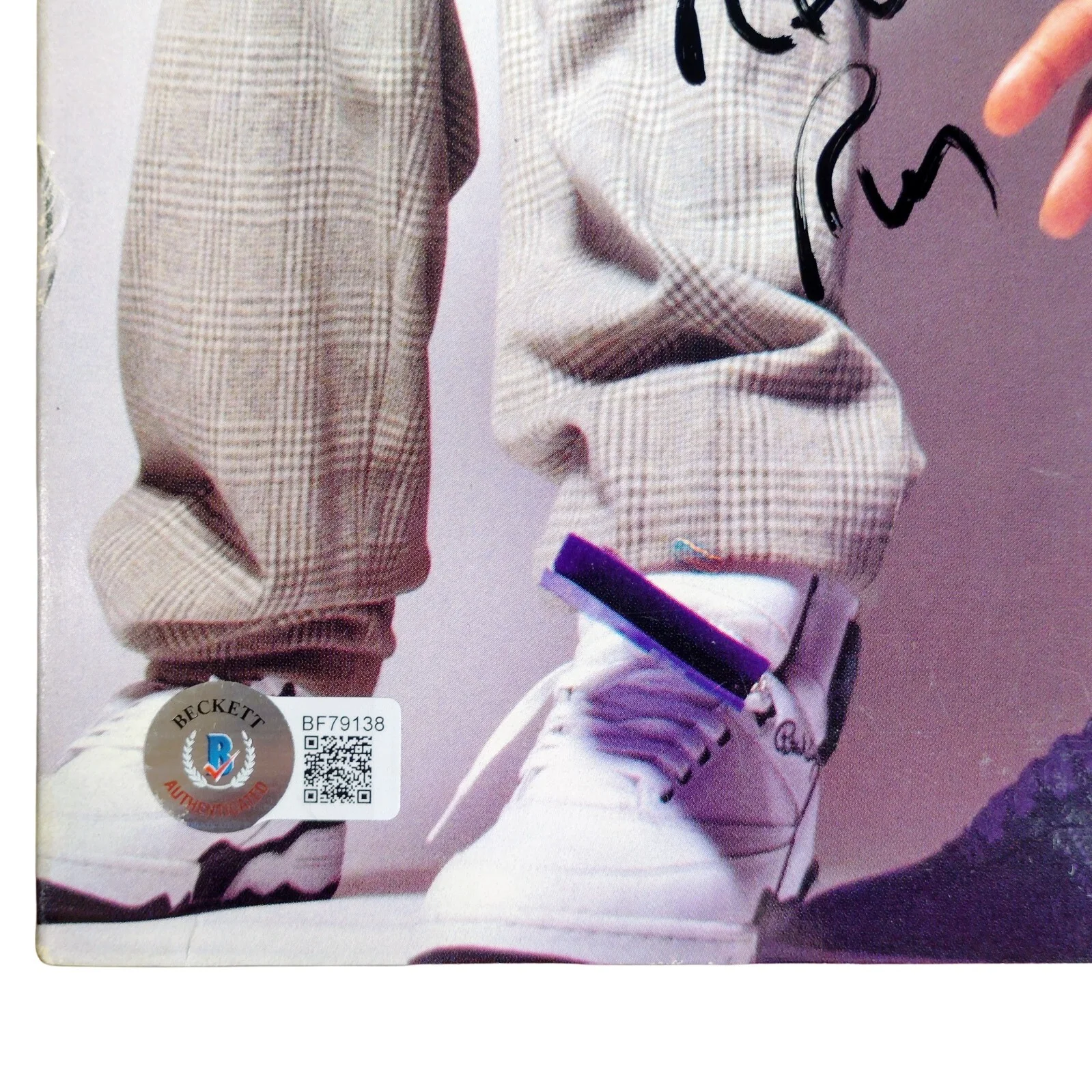 Darryl DMC McDaniels, Rev Run — Run DMC Signed Whats It All About The Ave 12 Inch Vinyl Single Beckett BAS COA, изображение 5