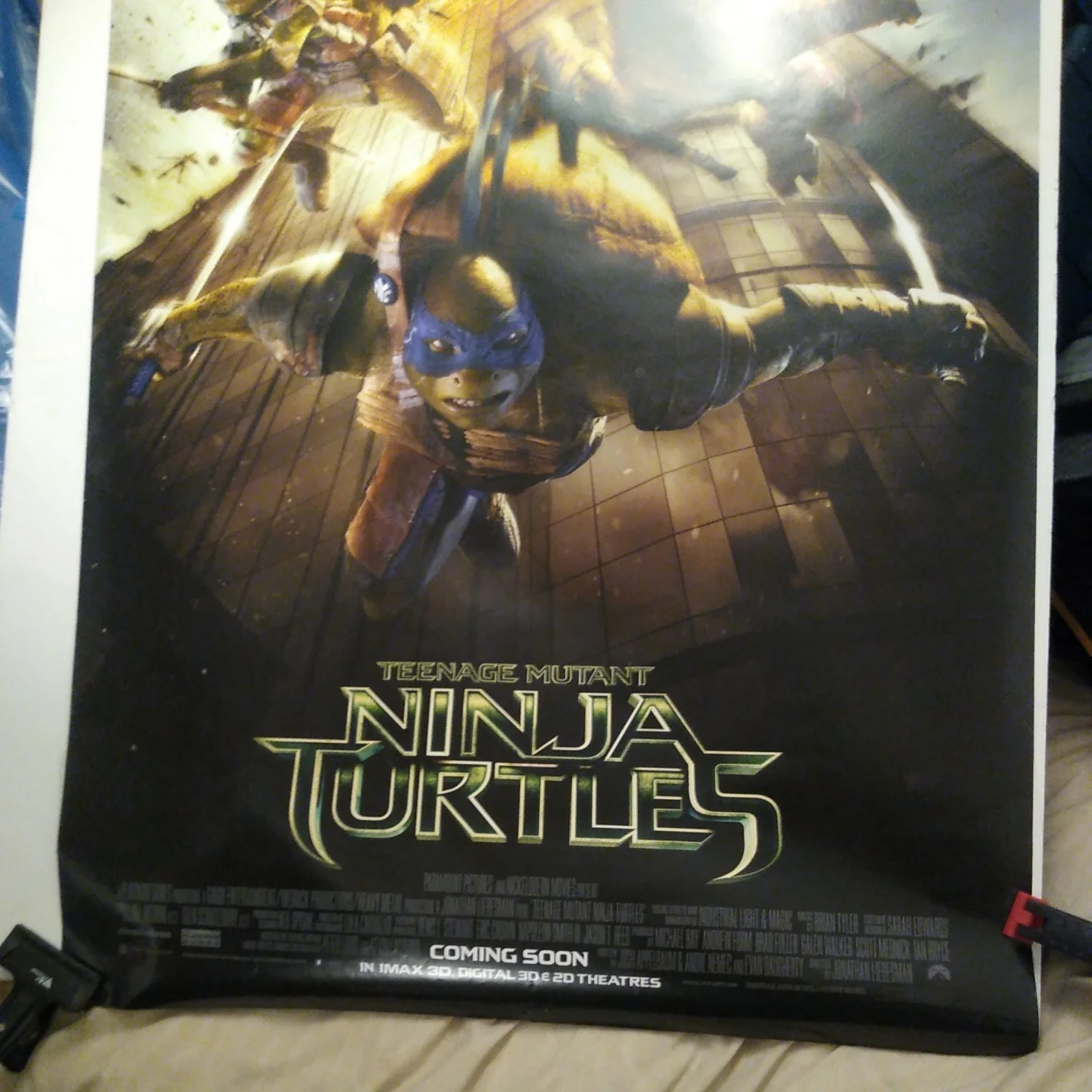 Teenage Mutant Ninja Turtles Original 1 Sheet Poster, image 2