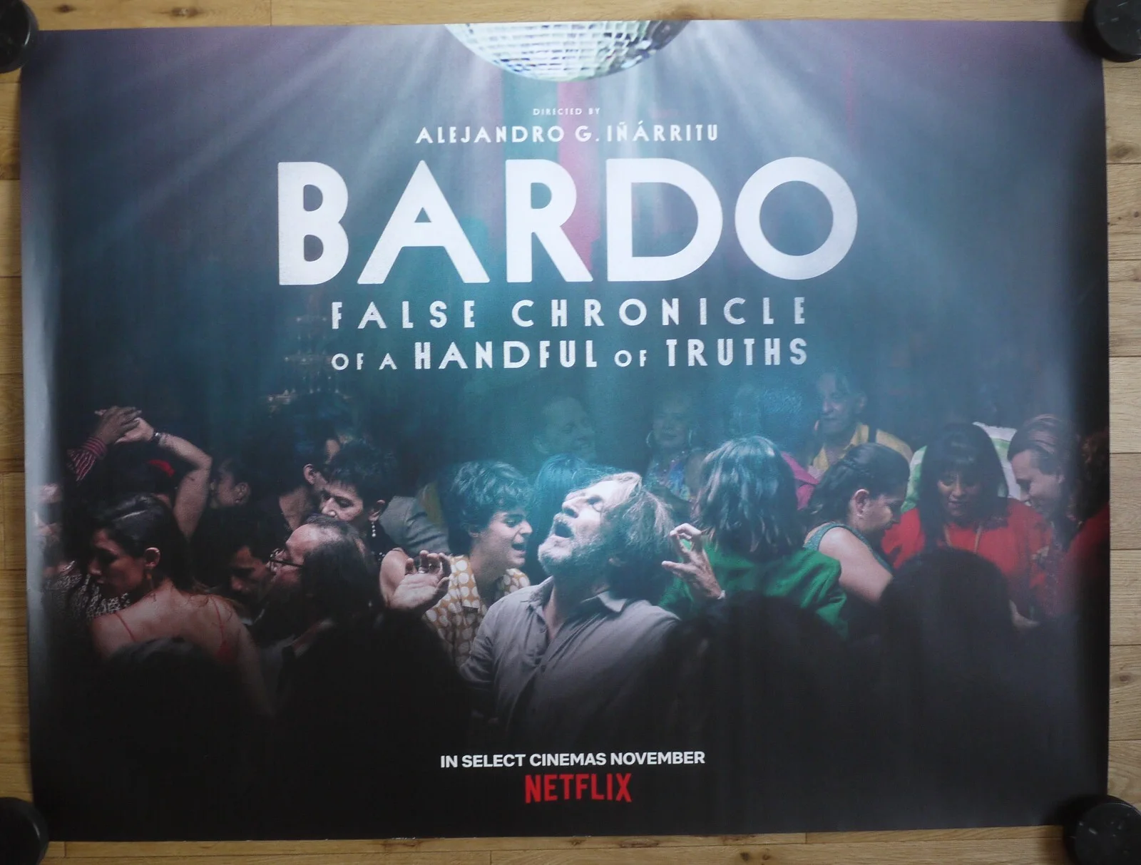 Bardo: False Chronicle of a Handful of Truths RARE UK 40"x30" Quad Movie Poster, изображение 2