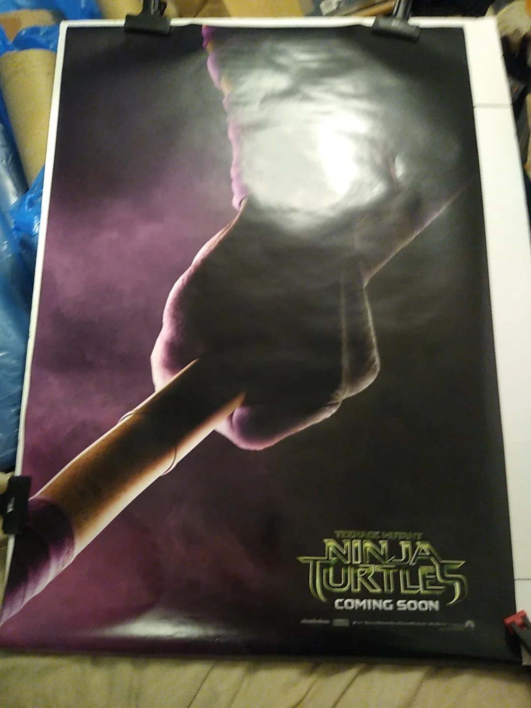 Teenage Mutant Ninja Turtles Donatello Cinema One Sheet Poster, изображение 2