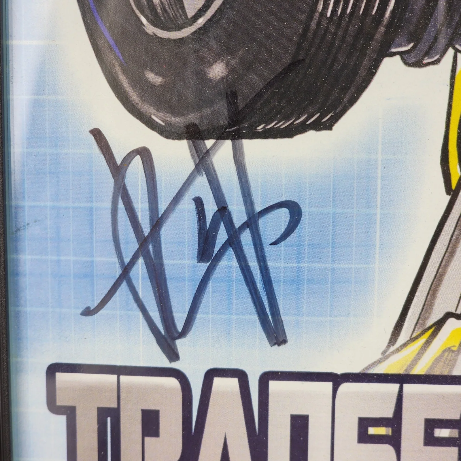 1984 Transformers Popular Mechanics Poster Autobot Bumblebee- Signed Autographed, image 2