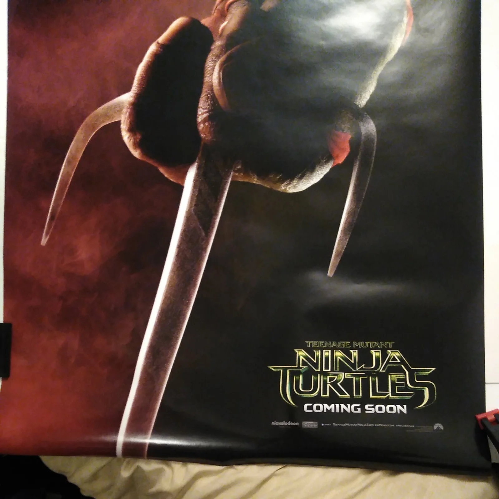 Teenage Mutant Ninja Turtles Michaelangelo Cinema One Sheet Poster, image 2