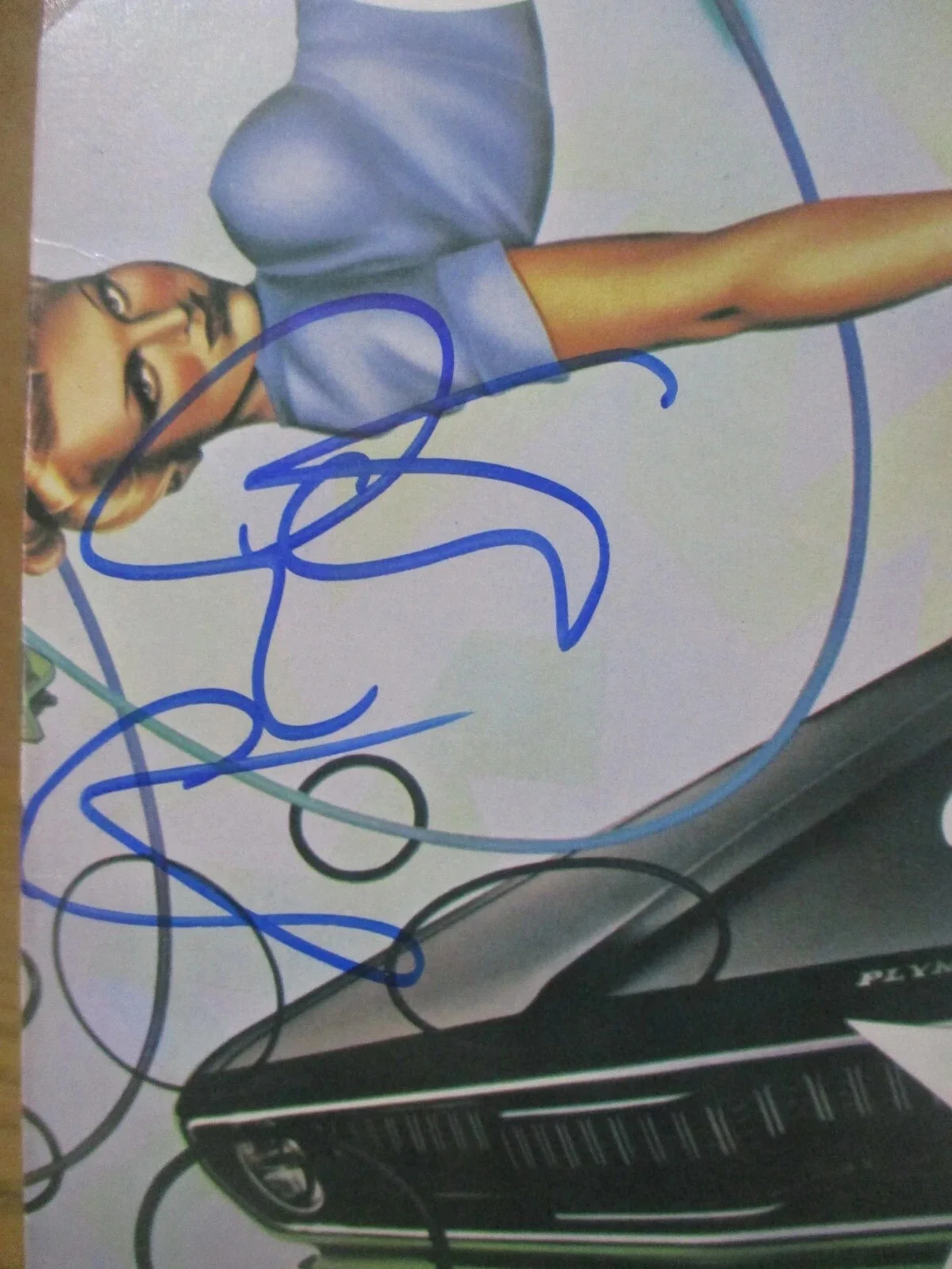 THE CARS ELLIOT EASTON AUTHENTIC SIGNED/AUTOGRAPHED VINYL RECORD ALBUM, изображение 3