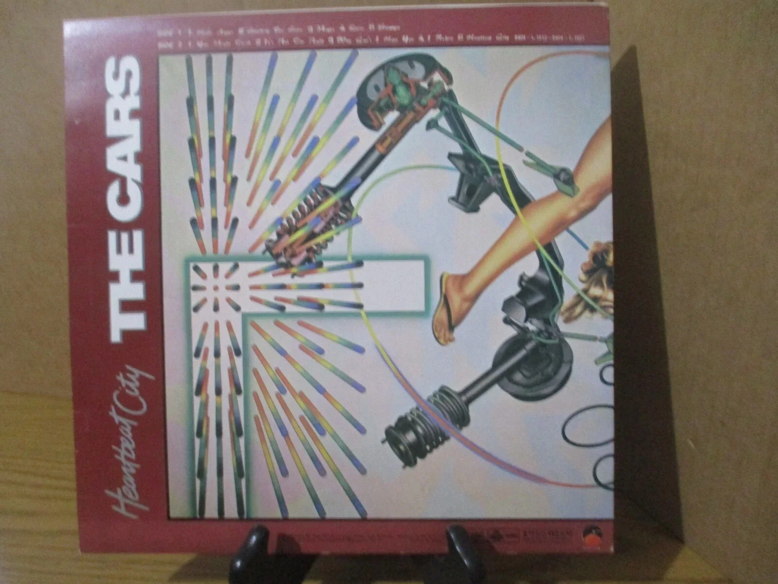THE CARS ELLIOT EASTON AUTHENTIC SIGNED/AUTOGRAPHED VINYL RECORD ALBUM, изображение 4
