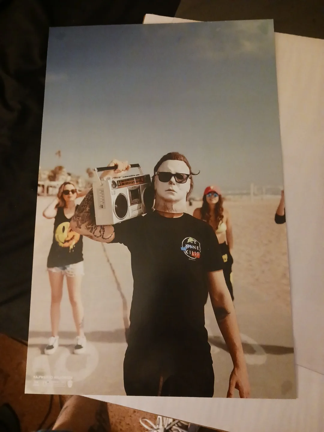 Ice Nine Kills Poster Signed Spencer Charnas 17"x11" Chucky Halfway II Halloween, изображение 3