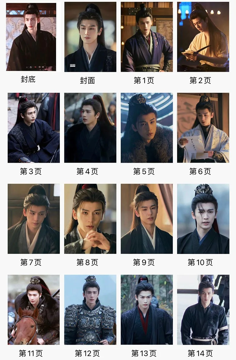 Chinese Zhu Yu 逐玉 Album Photo Book Zhang Linghe Xie Zheng Pictures Book, изображение 2
