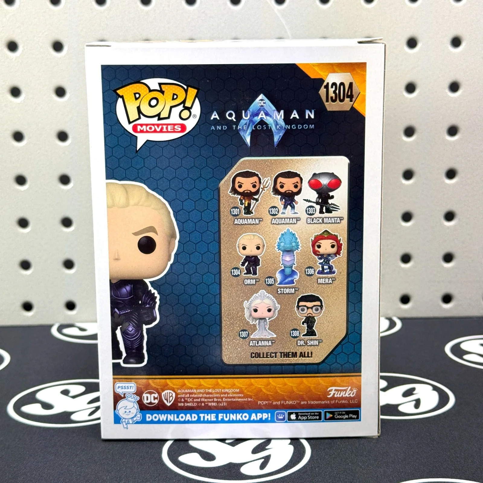 Patrick Wilson — PATRICK WILSON Signed "Aquaman" ORM Funko Pop! Figure #1304 PSA DNA Auto, image 4